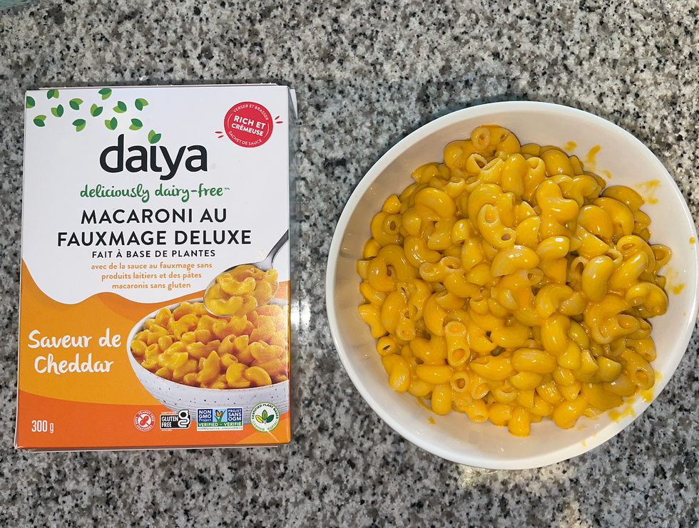 Daiya Dairy-Free Macaroni and Cheeze.