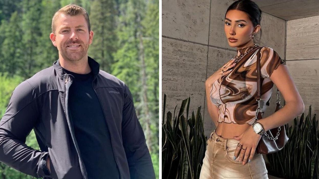 Damian Powers. Right: Francesca Farago.