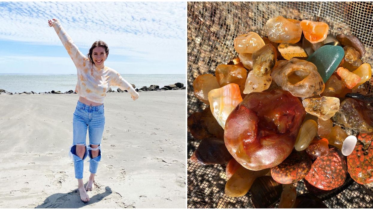 Damon Point State Park Washington's Secluded Shore Is Perfect For Collecting Rocks