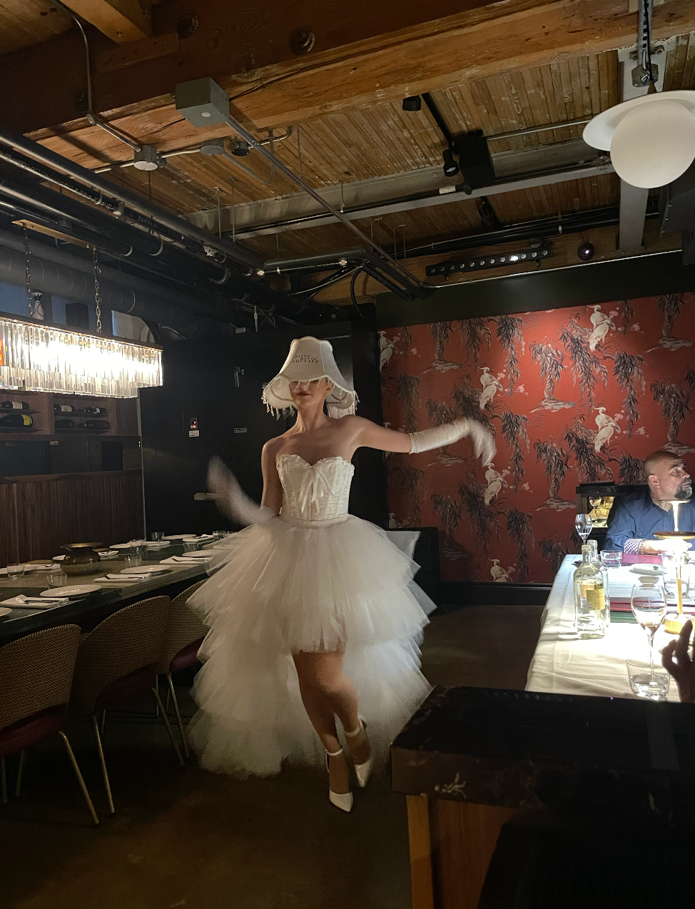 Dancer at Ristorante Sociale.