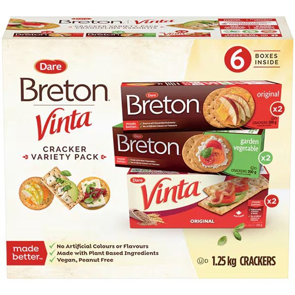 Dare cracker variety pack (6 boxes, 1.25 kg)