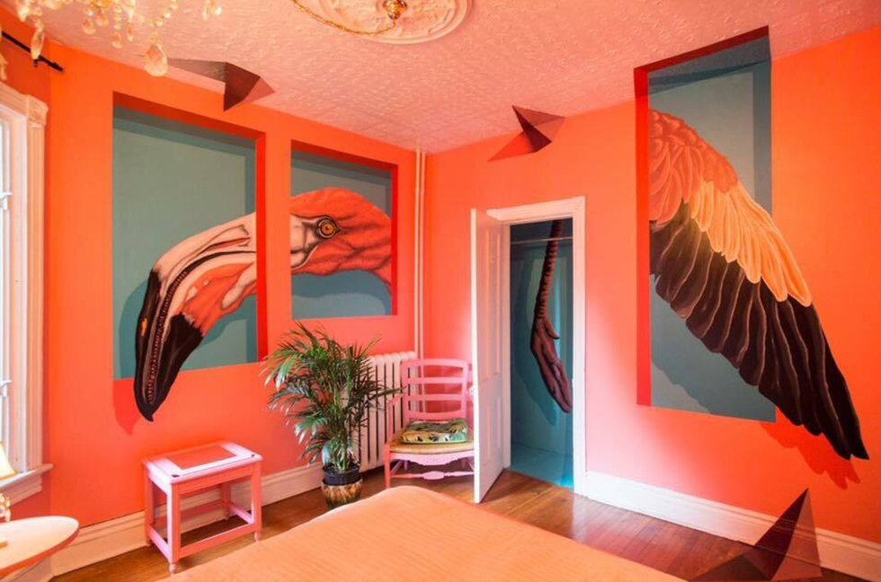 Darling Mansion: The Flamingo Room.