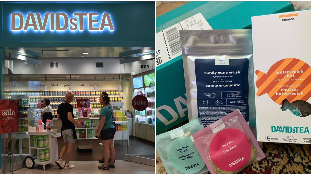 David's Tea boîtes surprises