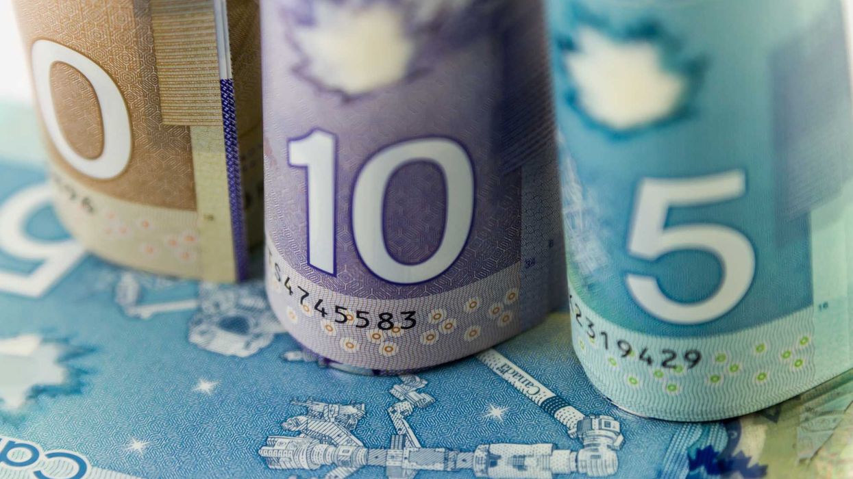 De l'argent canadien