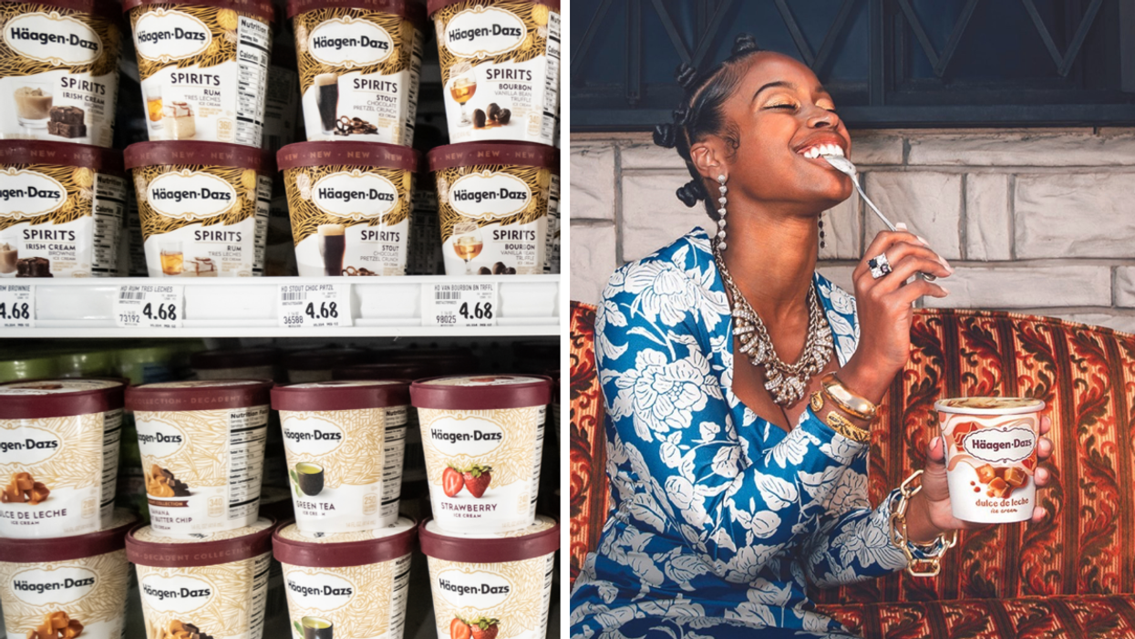 De la crème glacée Häagen-Dazs.