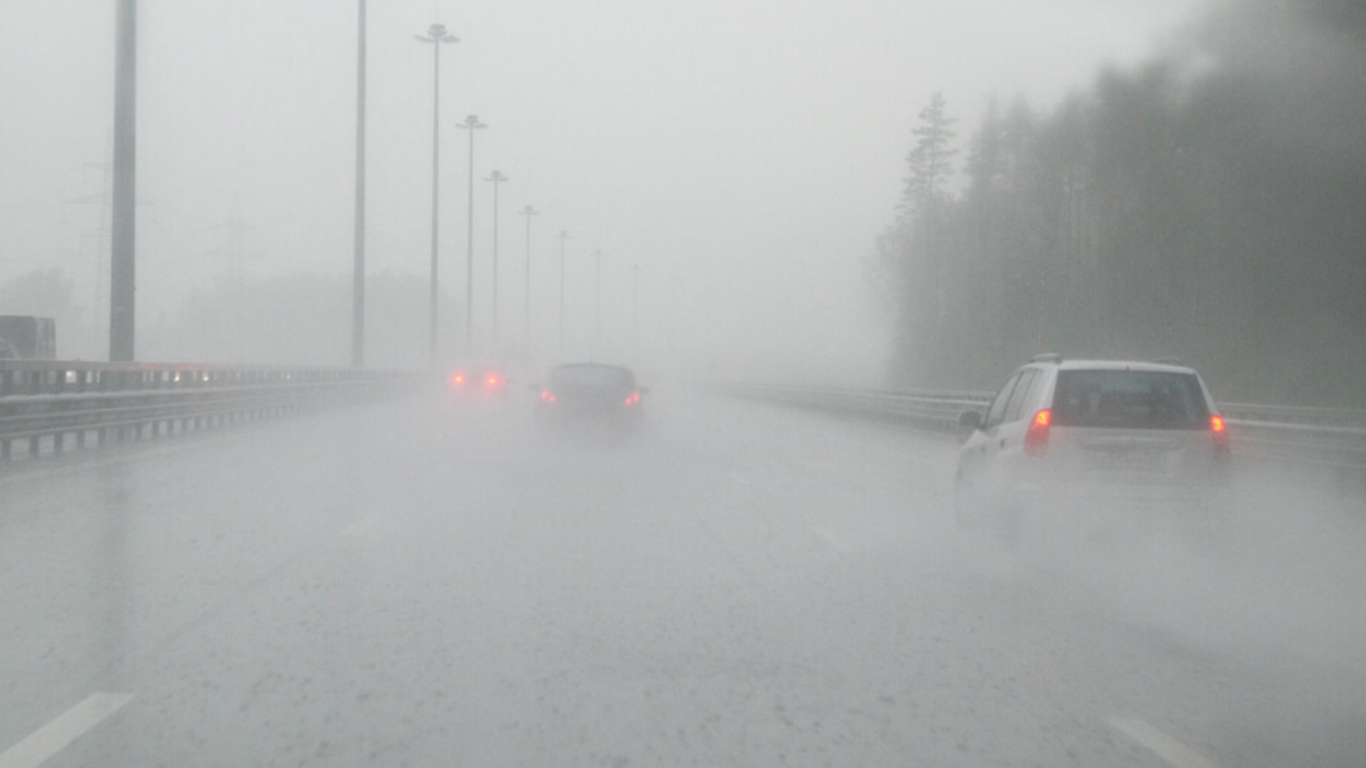De la pluie diluvienne.