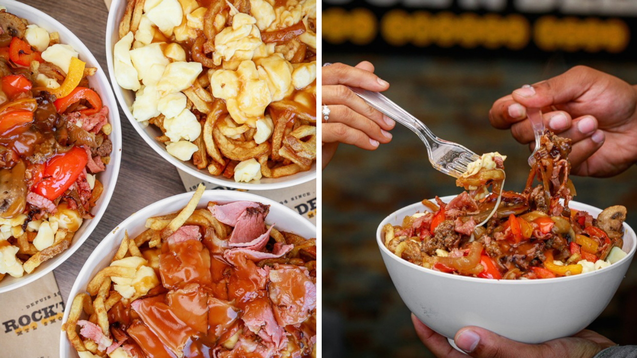 De la poutine du Rock'N Deli.