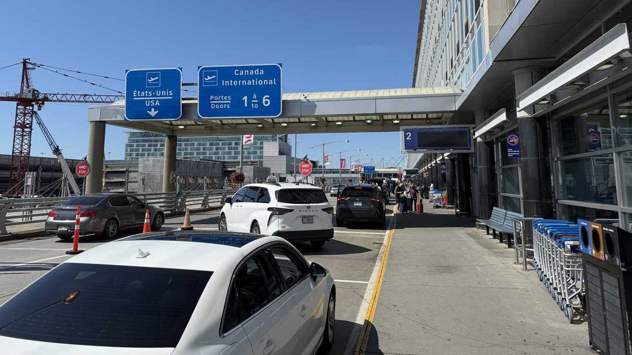 Débarcadère de l'aéroport Montréal-Trudeau.