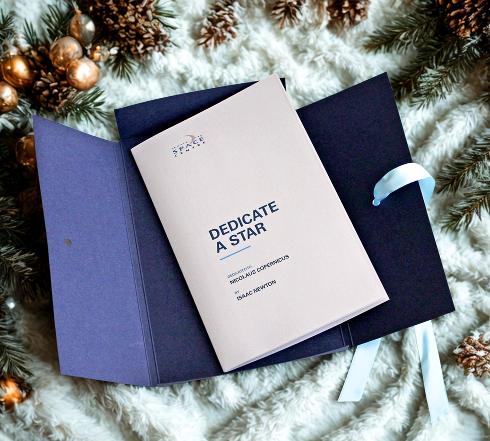 Dedicate a Star 証明書セット