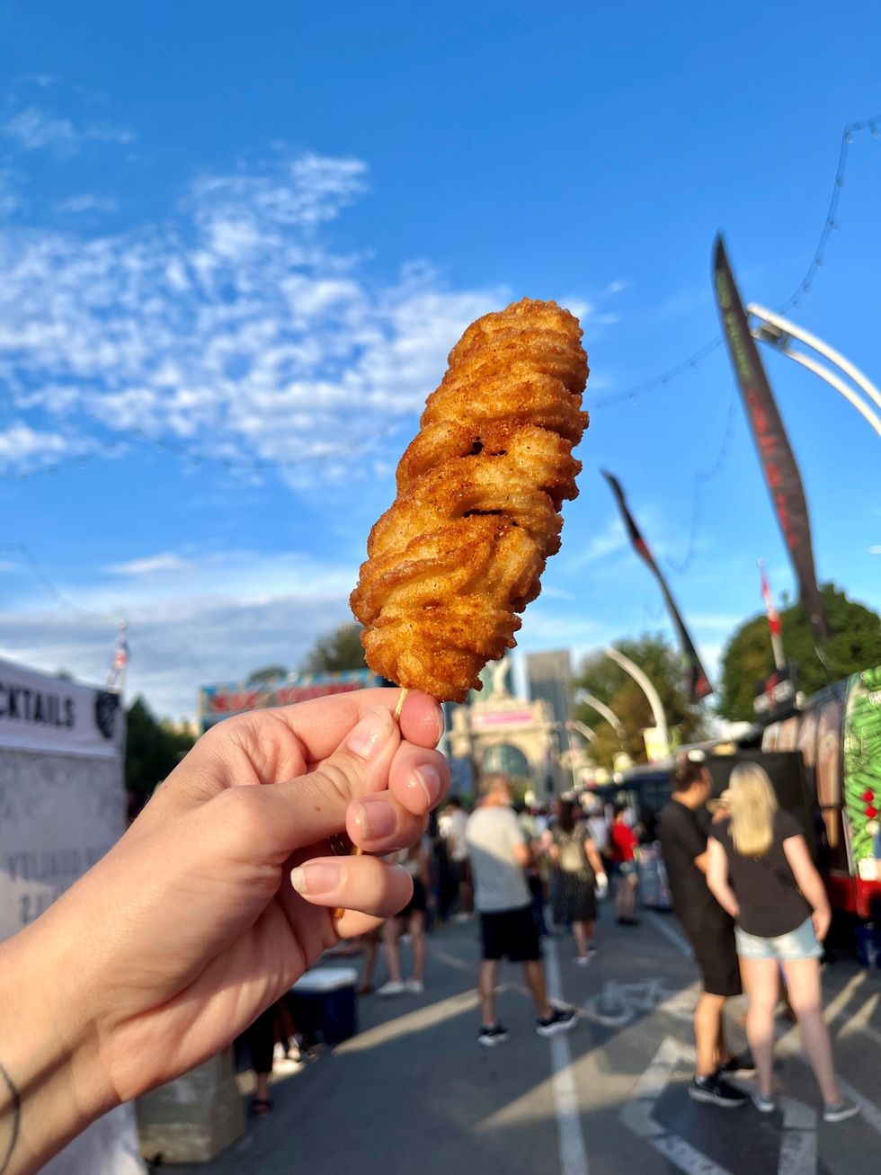 Deep Fried Churro Pickle.