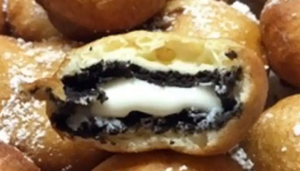 Deep-fried Oreo donuts.