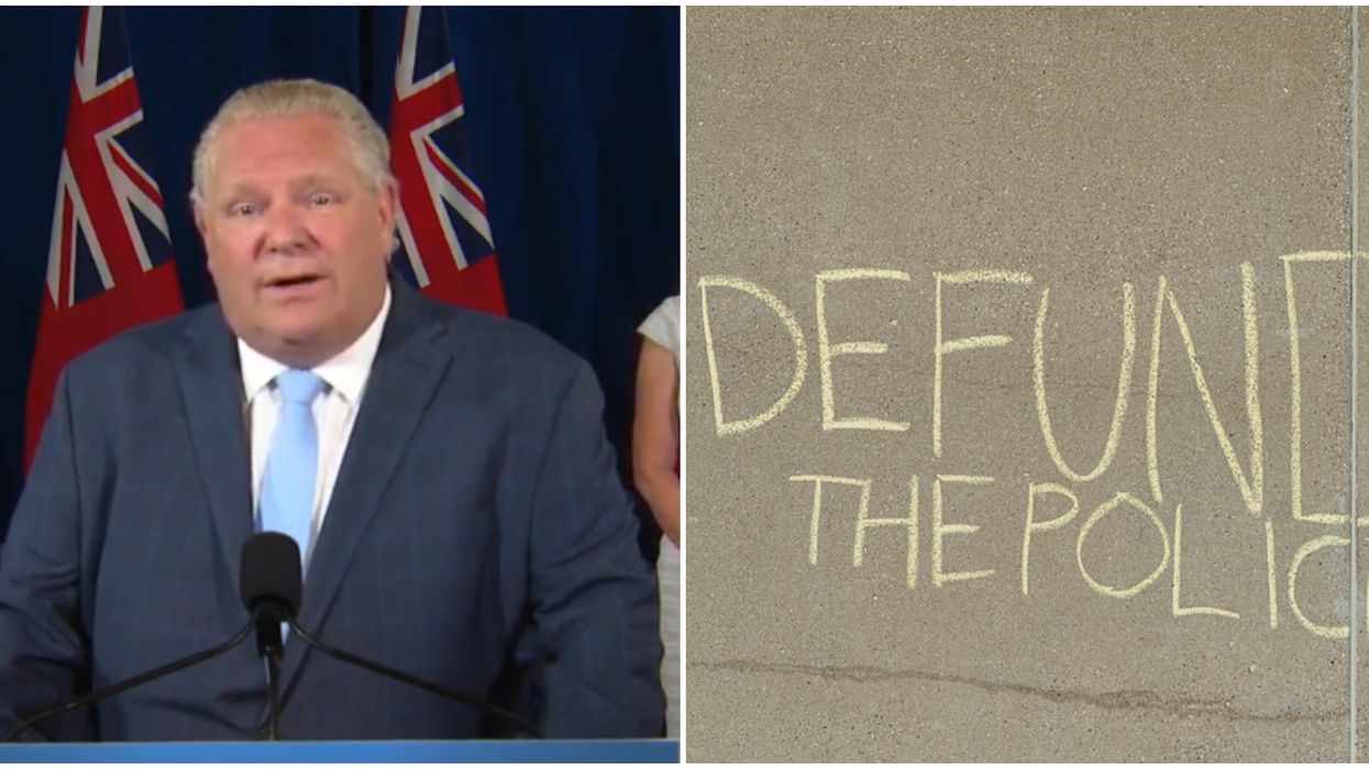 Defund The Toronto Police Movement Is A 'Massive, Massive Error' Says Doug Ford