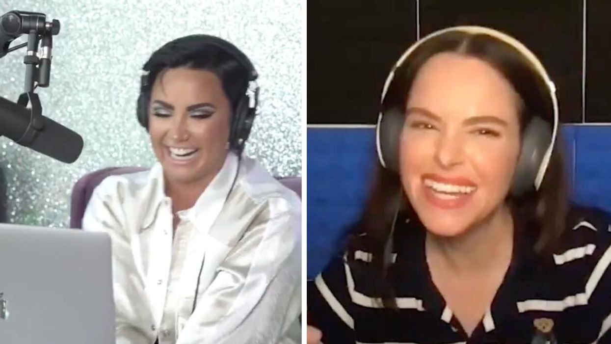 Demi Lovato Asked ‘Schitt’s Creek' Star Emily Hampshire On A Date & Was Totally Shut Down