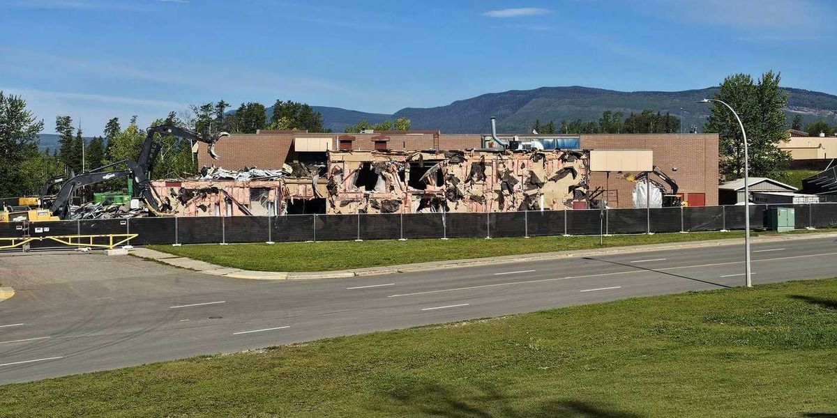 Demolition underway at Tumbler Ridge school, site of B.C. mass shooting Demolition underway at Tumbler Ridge school, site of B.C. mass shooting