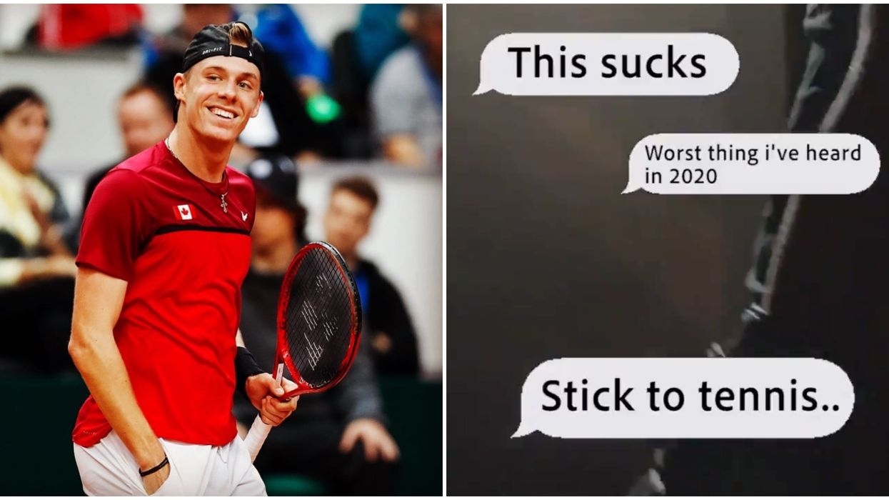 Denis Shapovalov's Rap Video Just Dropped And It Takes Aim At Tennis Star's Haters