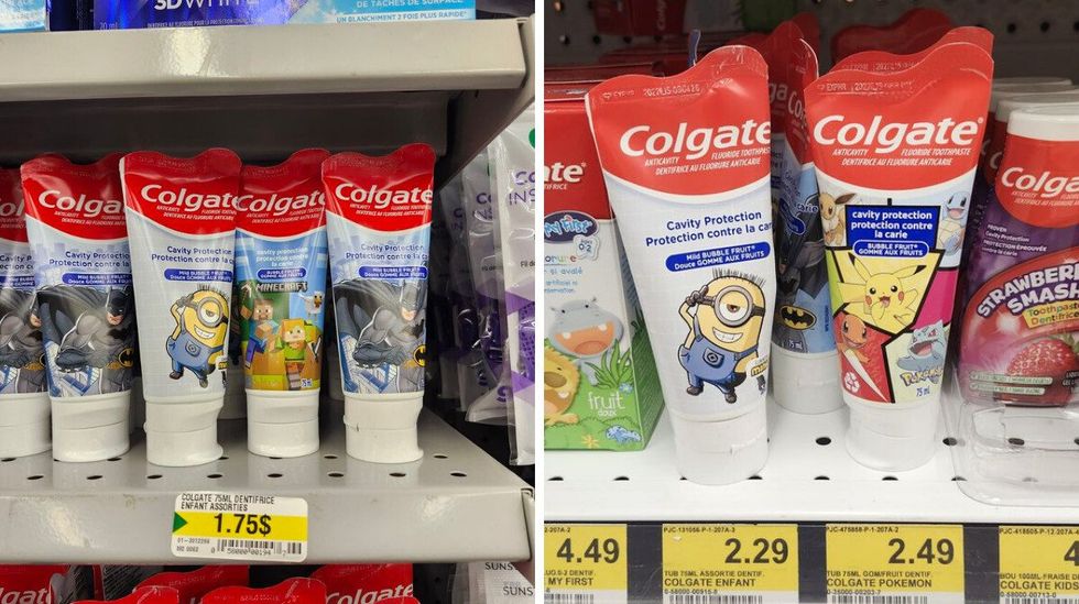 Dentifrice Colgate enfants format 75 ml.