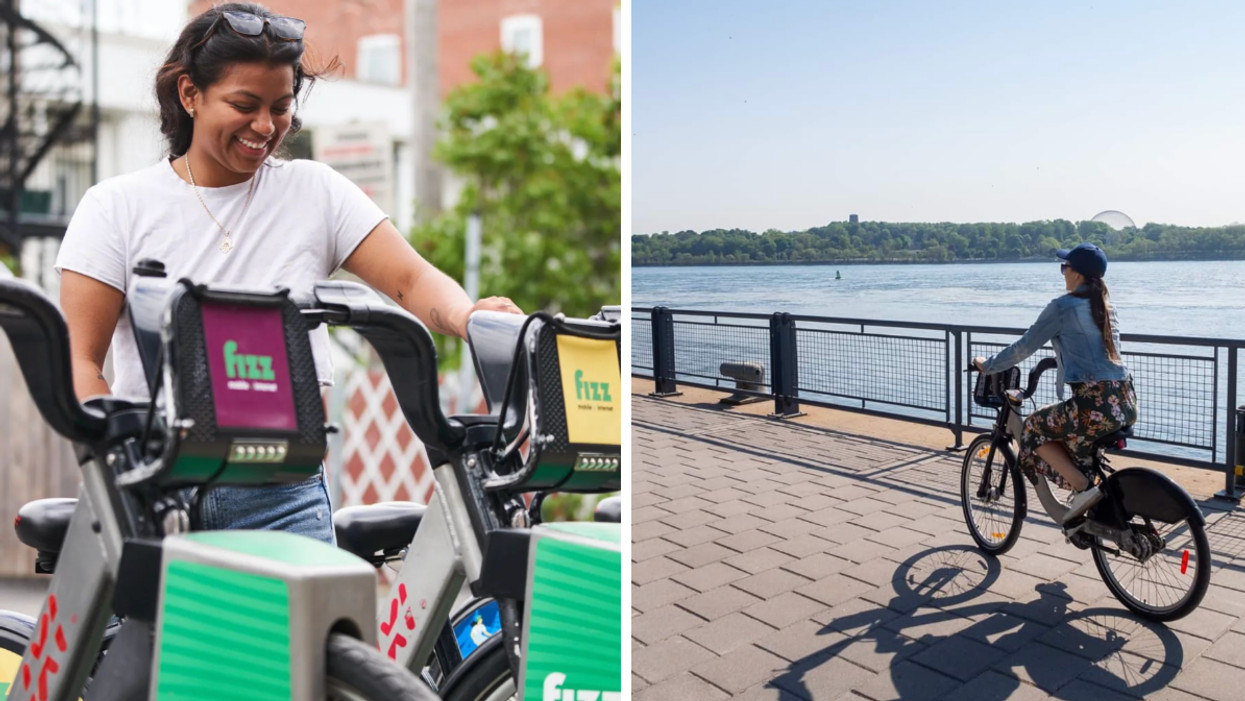 Des adeptes des vélos BIXI.