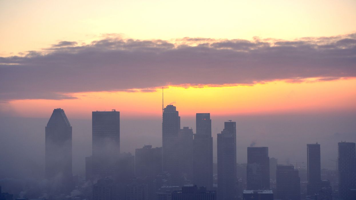 Des alertes smog et une mauvaise qualité de l'air au Québec