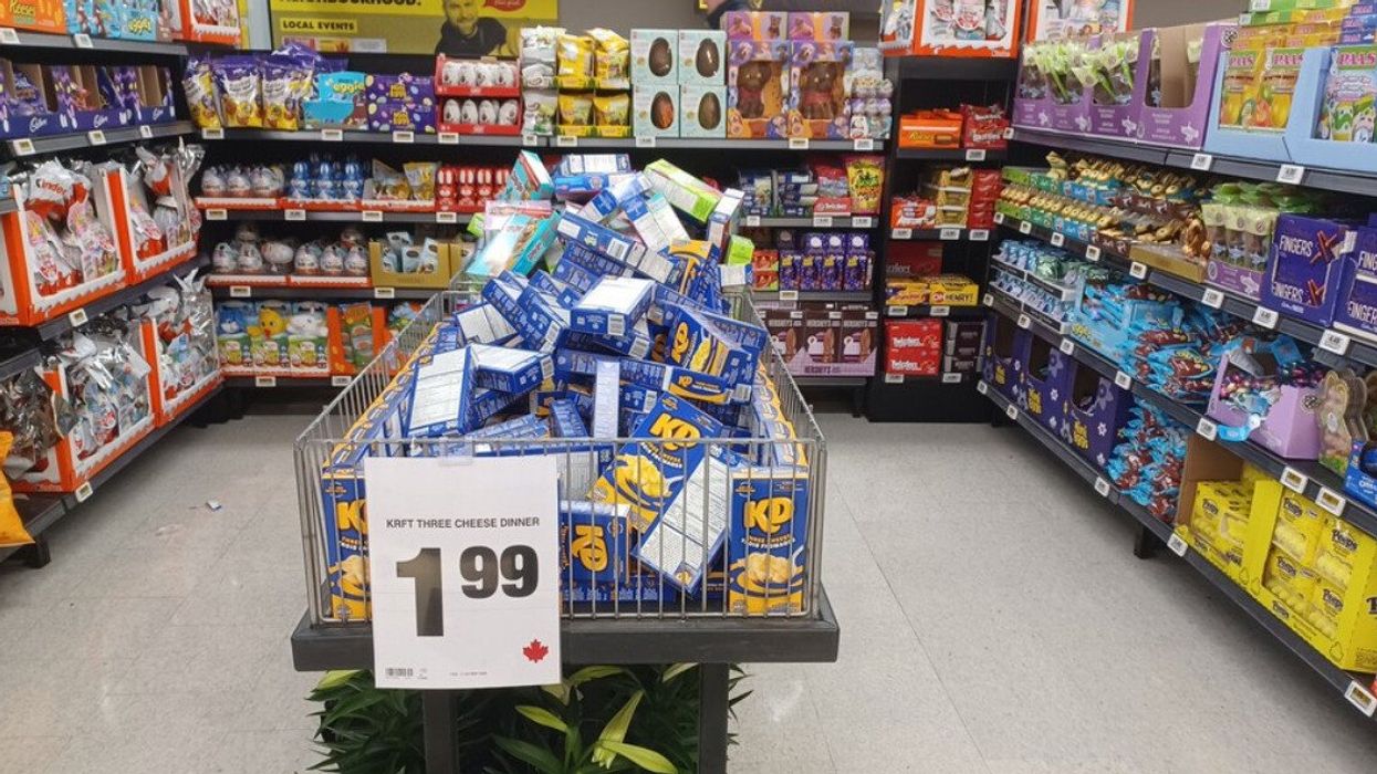 Des aliments vendus à l'épicerie.