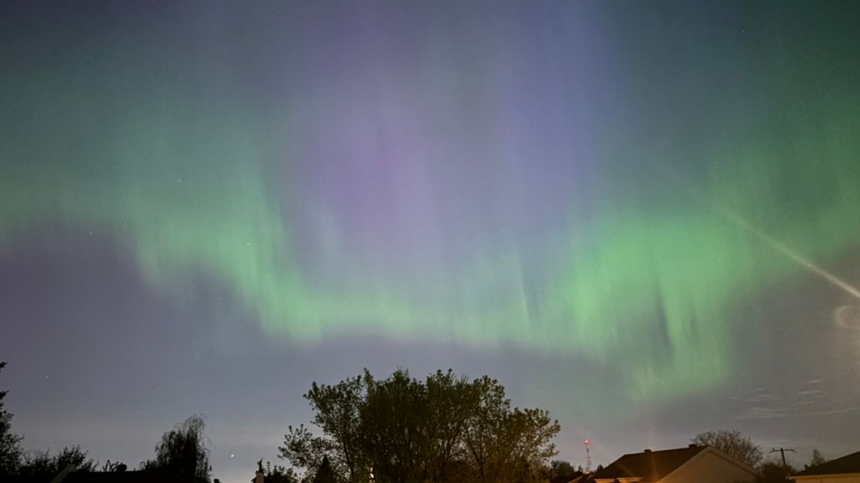 Des aurores boréales à Longueuil.