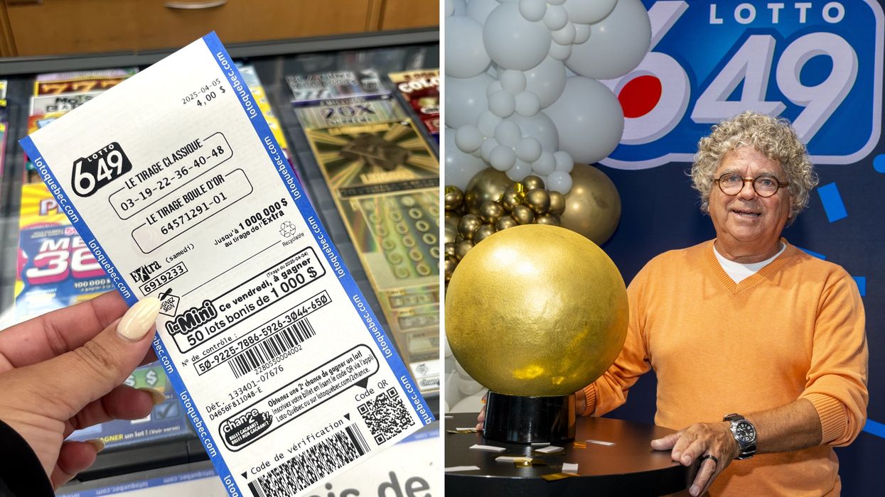 Des billets de loteries. Drtoie : un gagnant à la loterie.