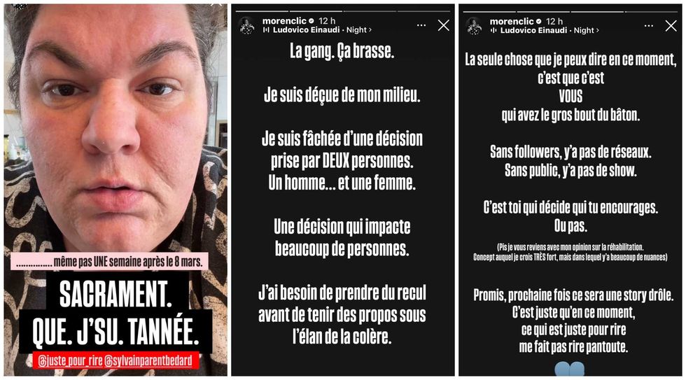 Des captures d'\u00e9cran.