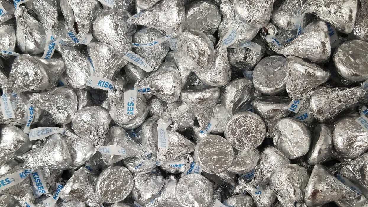 Des chocolats Kisses de Hershey’s.