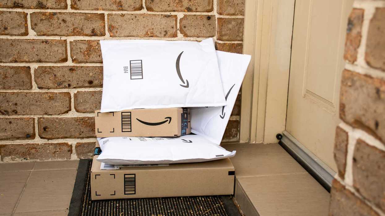 Des colis Amazon.