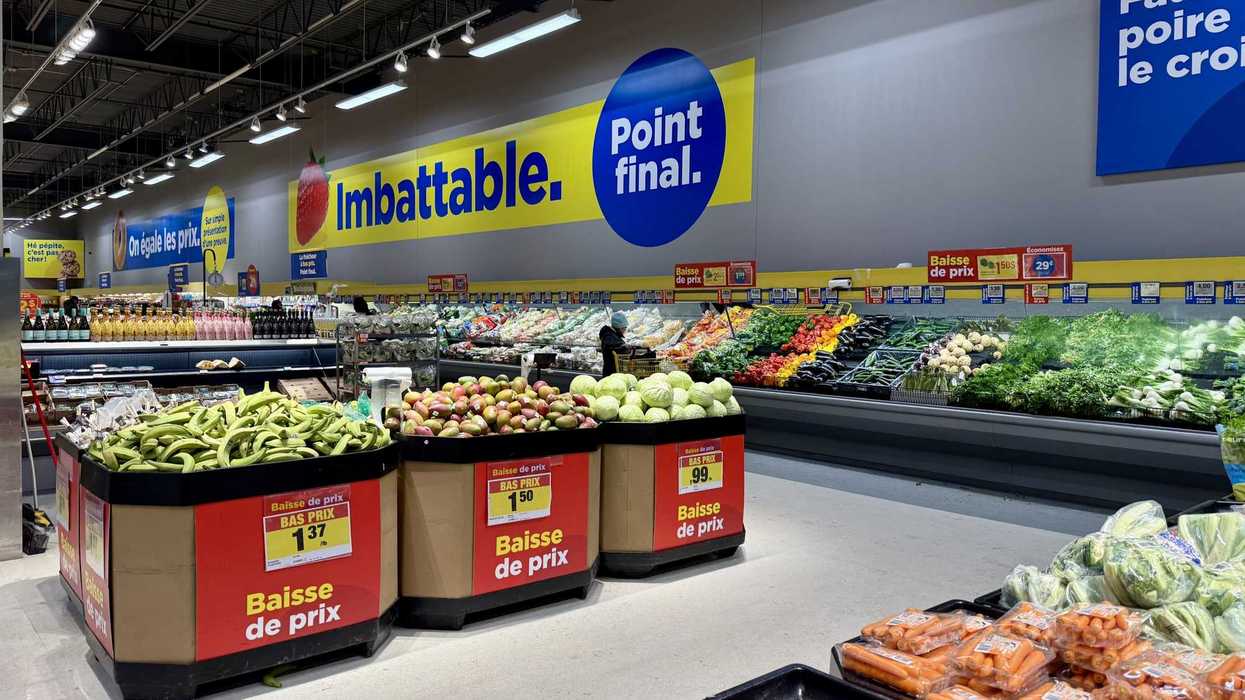Des fruits et légumes au Maxi.