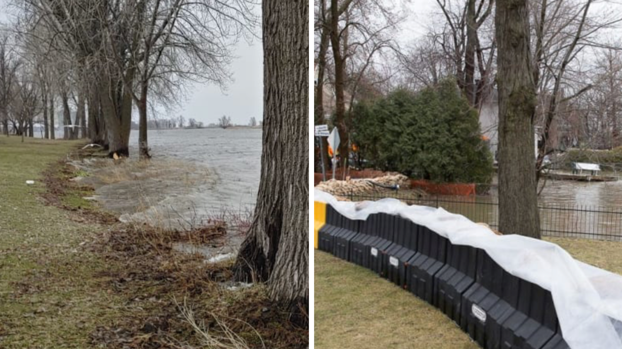 Des inondations à Montréal.