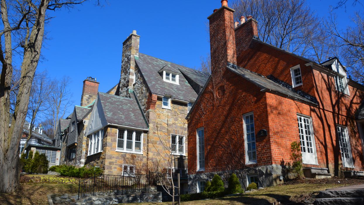 Des maisons à Montréal.