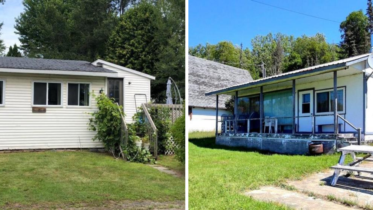 Des maisons à vendre au Québec.