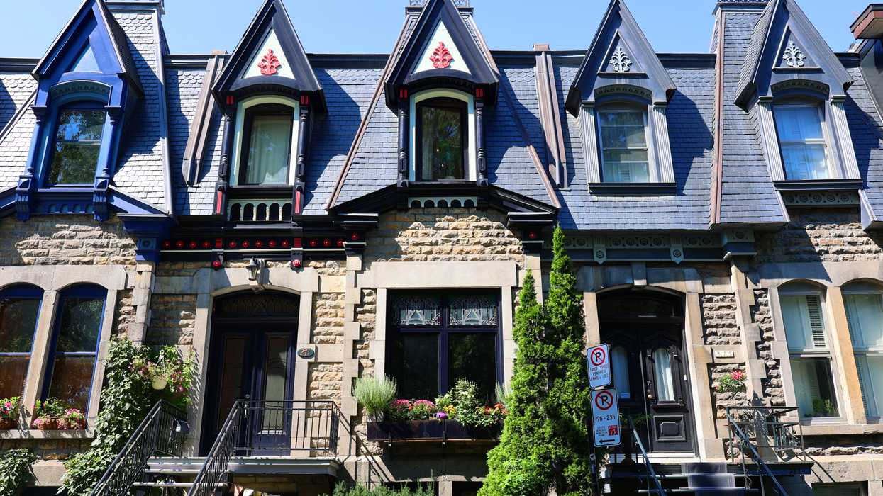 Des maisons et appartements à Montréal.