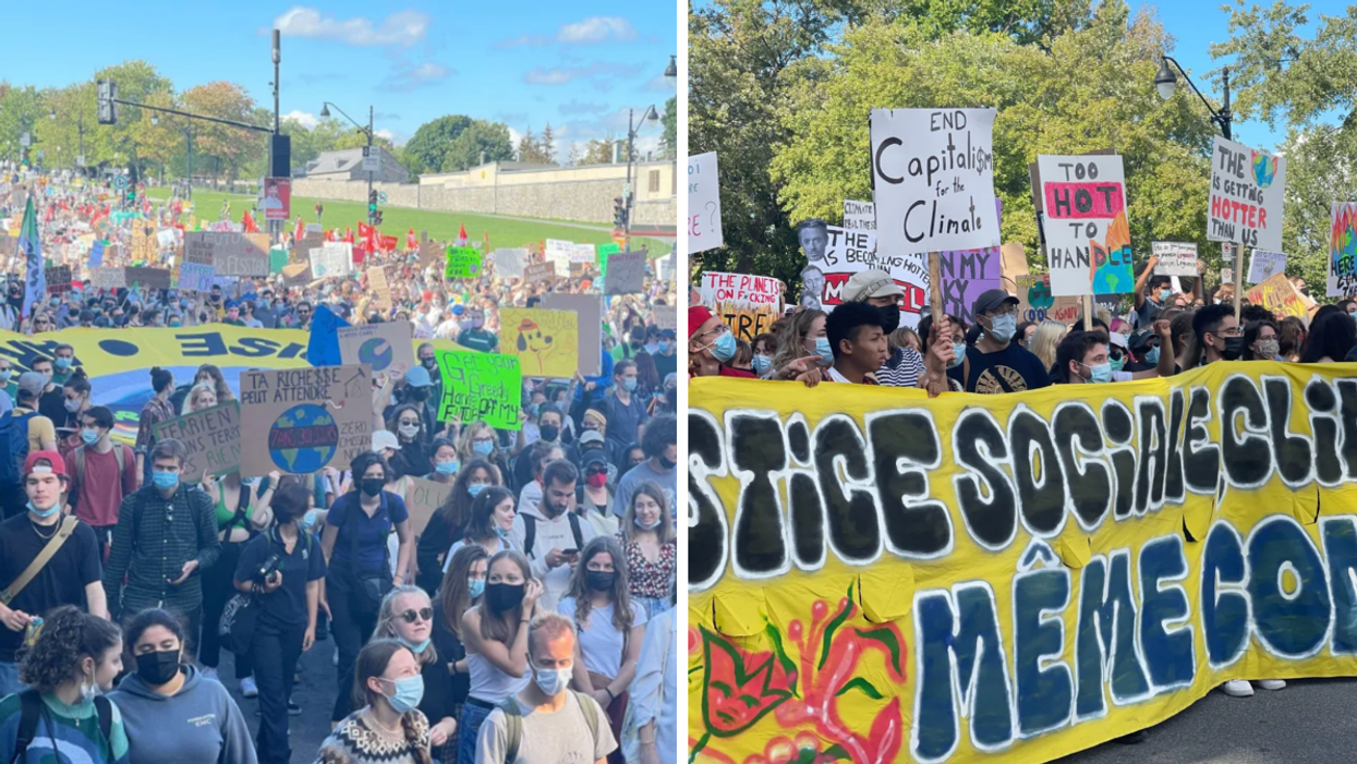 Des manifestations pour le climat sont prévues aujourd'hui dans ces 4 villes du Québec