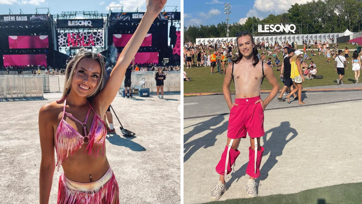 Des outfits du festival îLESONIQ.