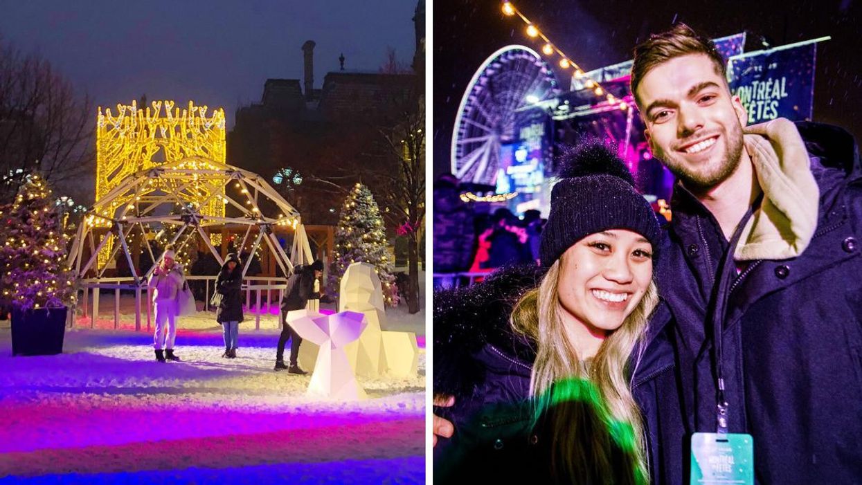 Des parcours féériques illuminent Montréal ce mois-ci et c'est complètement gratuit
