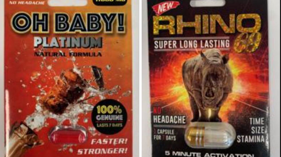 Des produits de performance sexuelle.