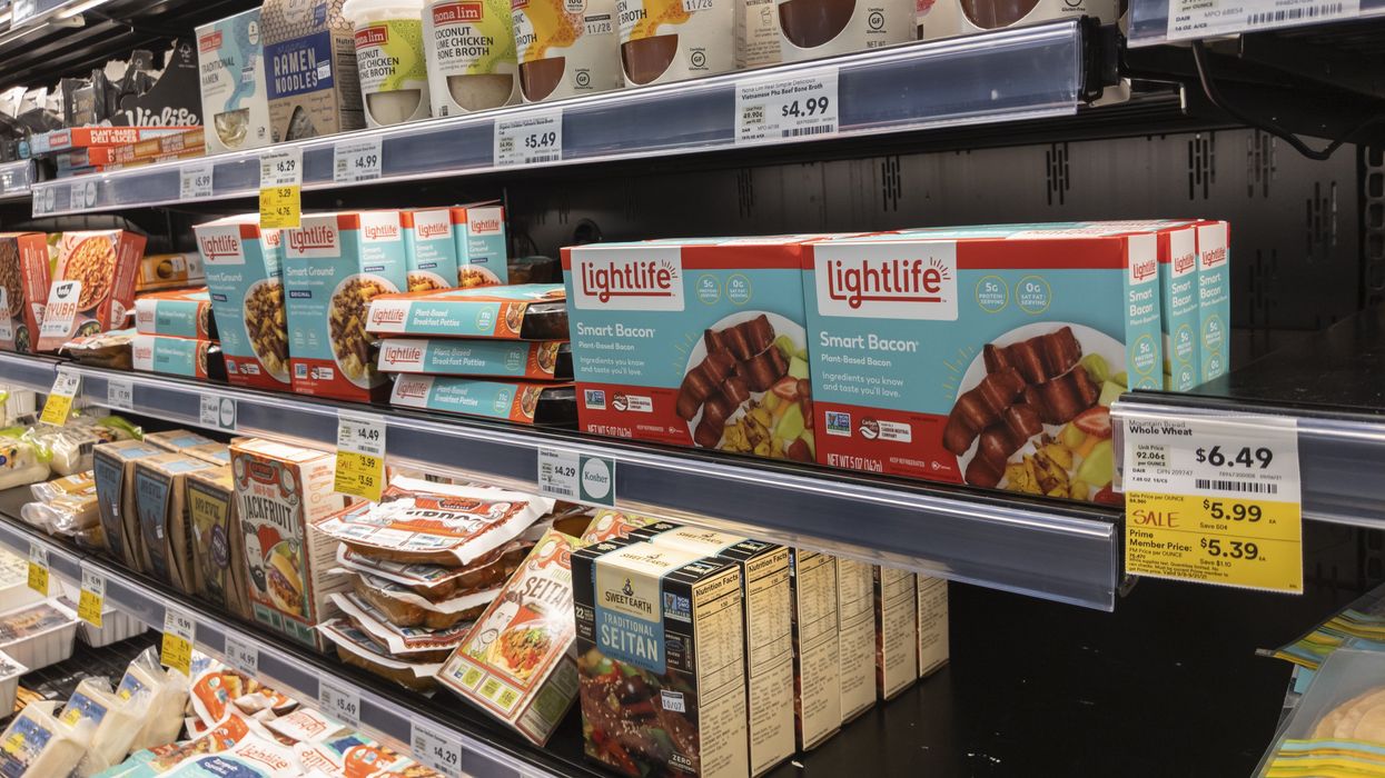 Des produits végans.