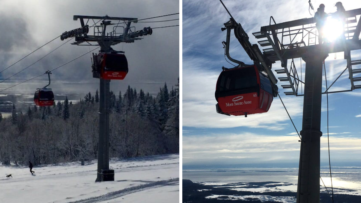 Des remontées mécaniques aux Mont-Saint-Anne.