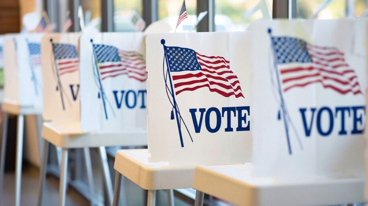 Des urnes de vote américaines.