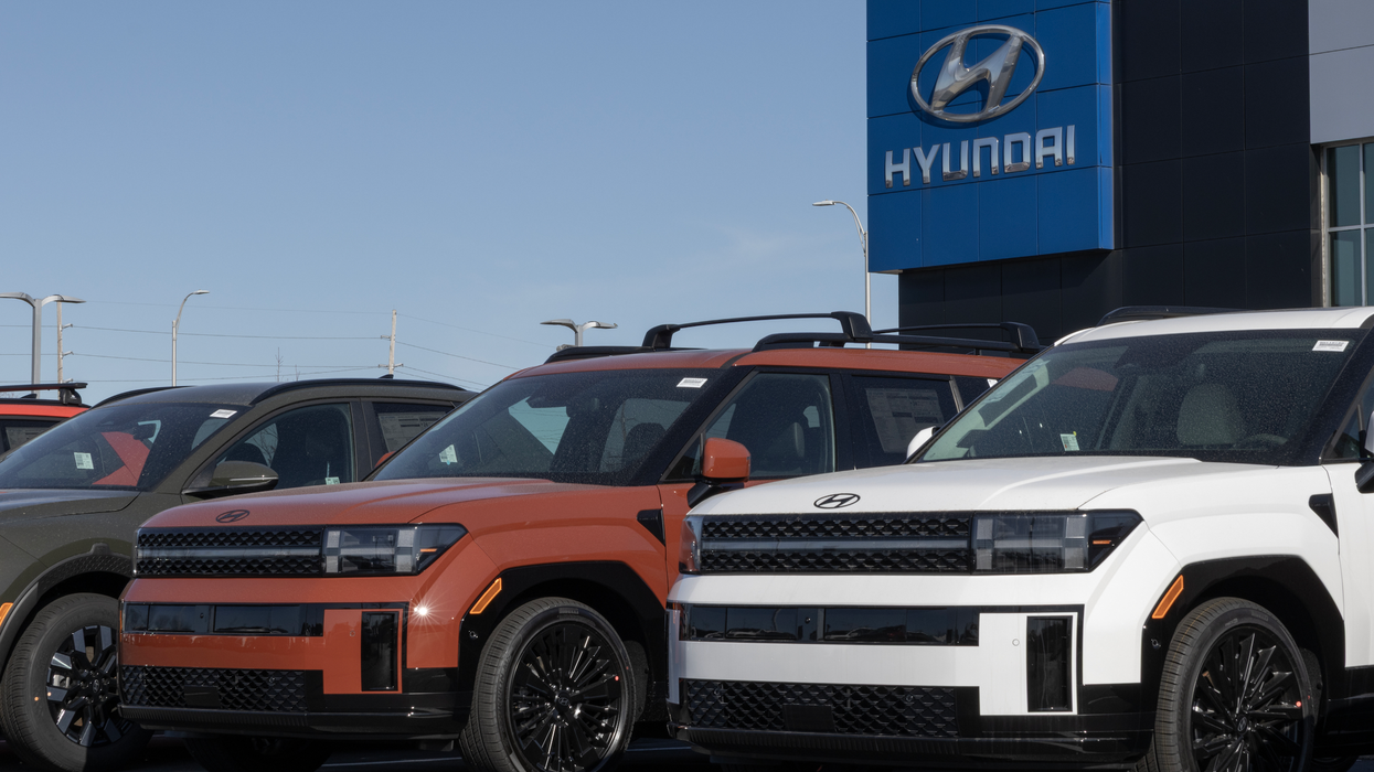 Des voitures Hyundai.