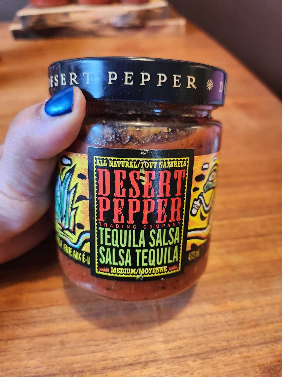 Desert Pepper Medium Tequila Salsa.