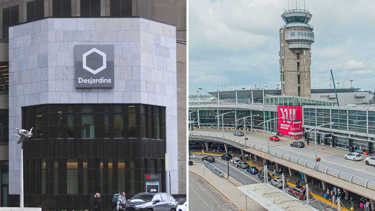 Desjardins. Droite : YUL