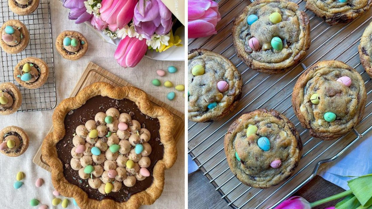 Dessert de Pâques de la pâtisserie Rustique.