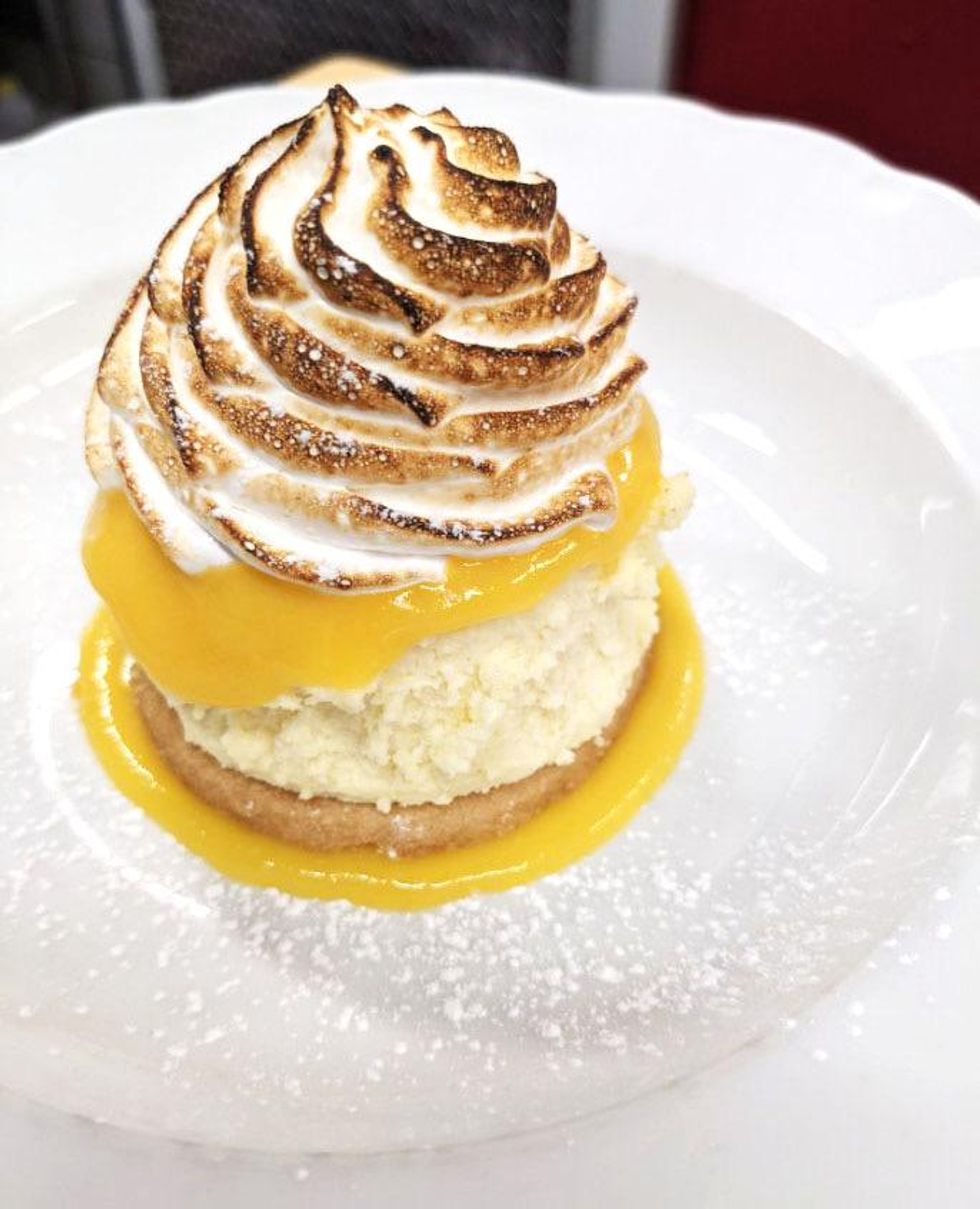 Dessert from Sauvignon.