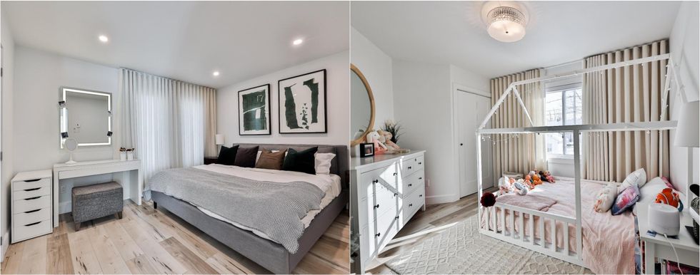Deux chambres.