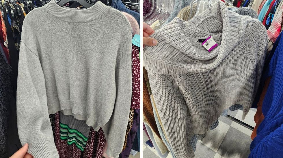 Deux chandails de laine.