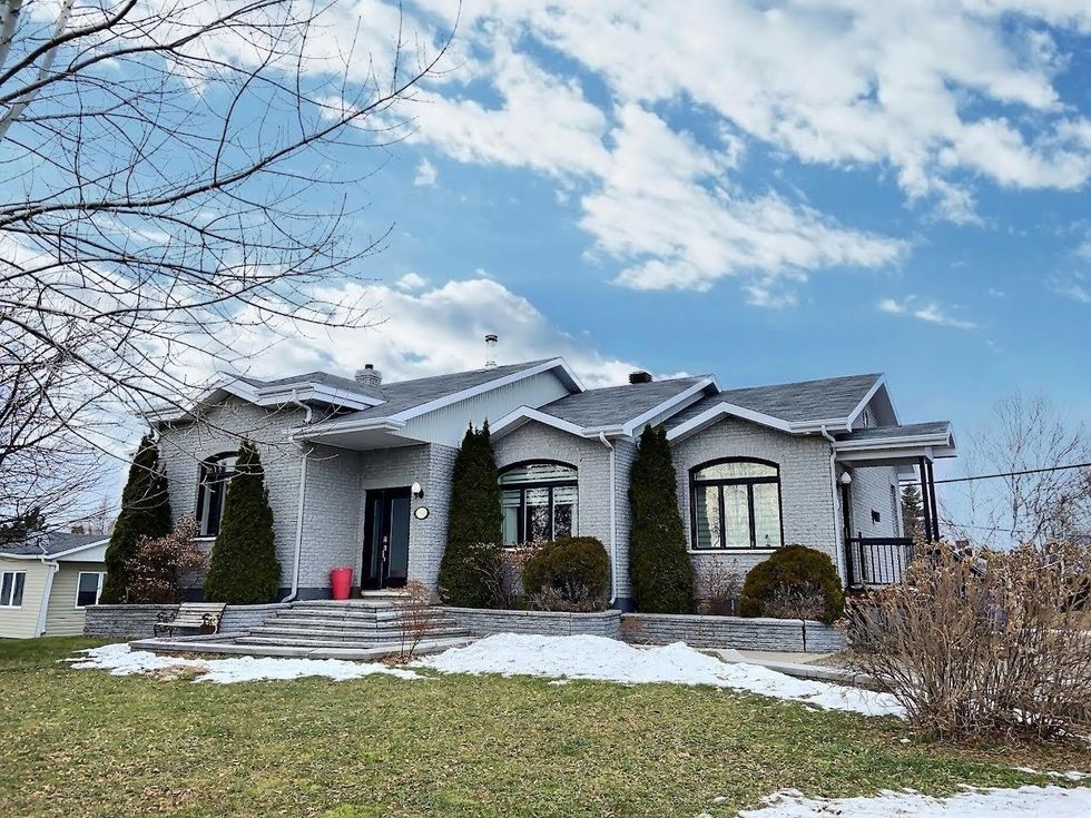 Devanture de la maison.