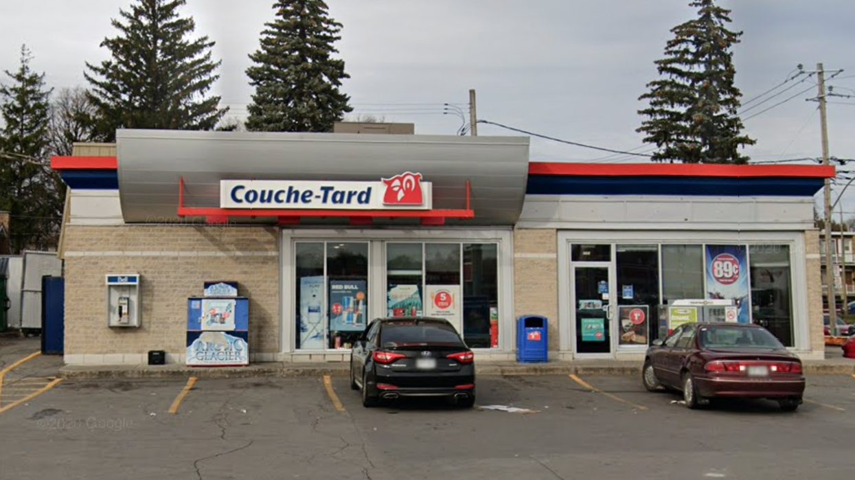 Devanture du Couche-Tard sur la rue de Salaberry.