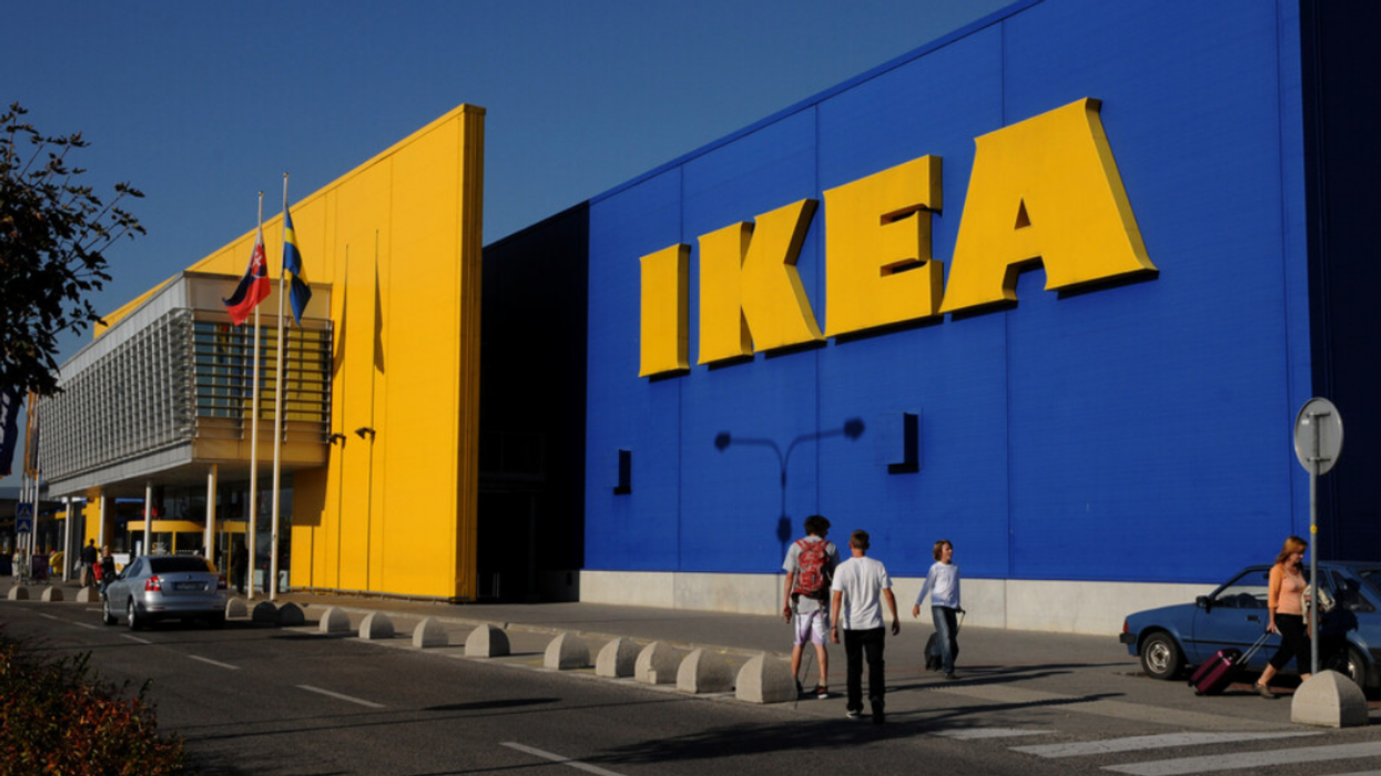 Devanture du IKEA.